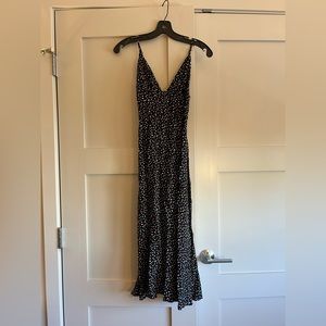 Reformation polka dot dress